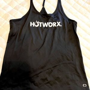 Black HOTWORX performance tank